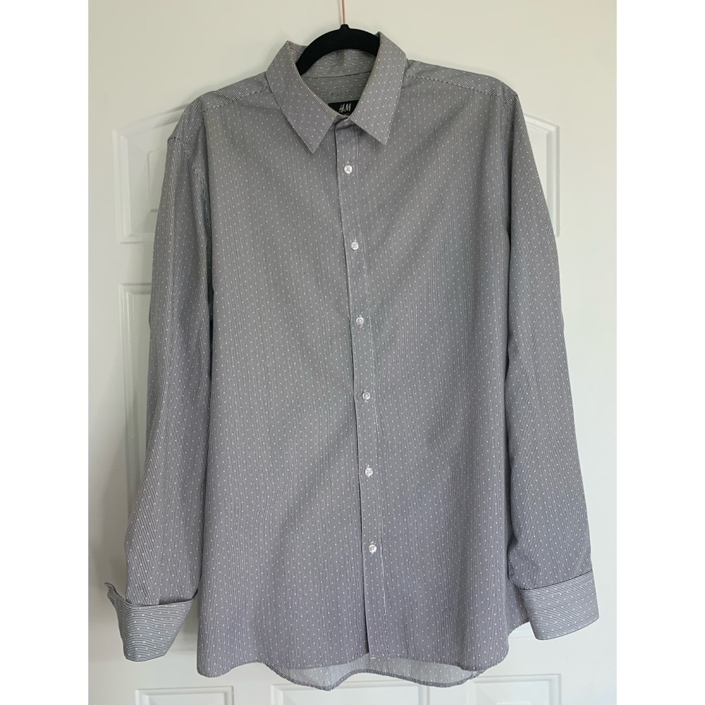 Button Up! Striped